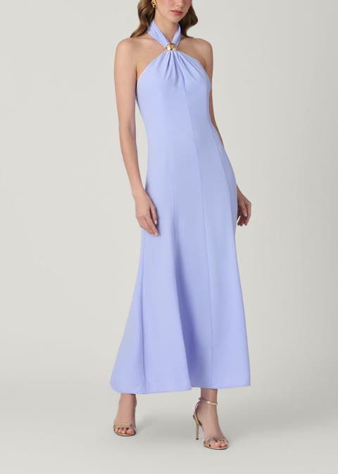 Midnight Keller Crepe Dress