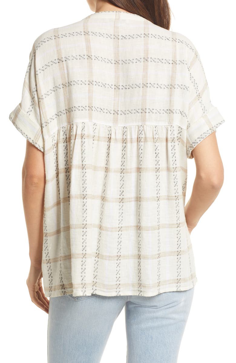 Madewell Lakeline Popover Shirt, Alternate, color, 