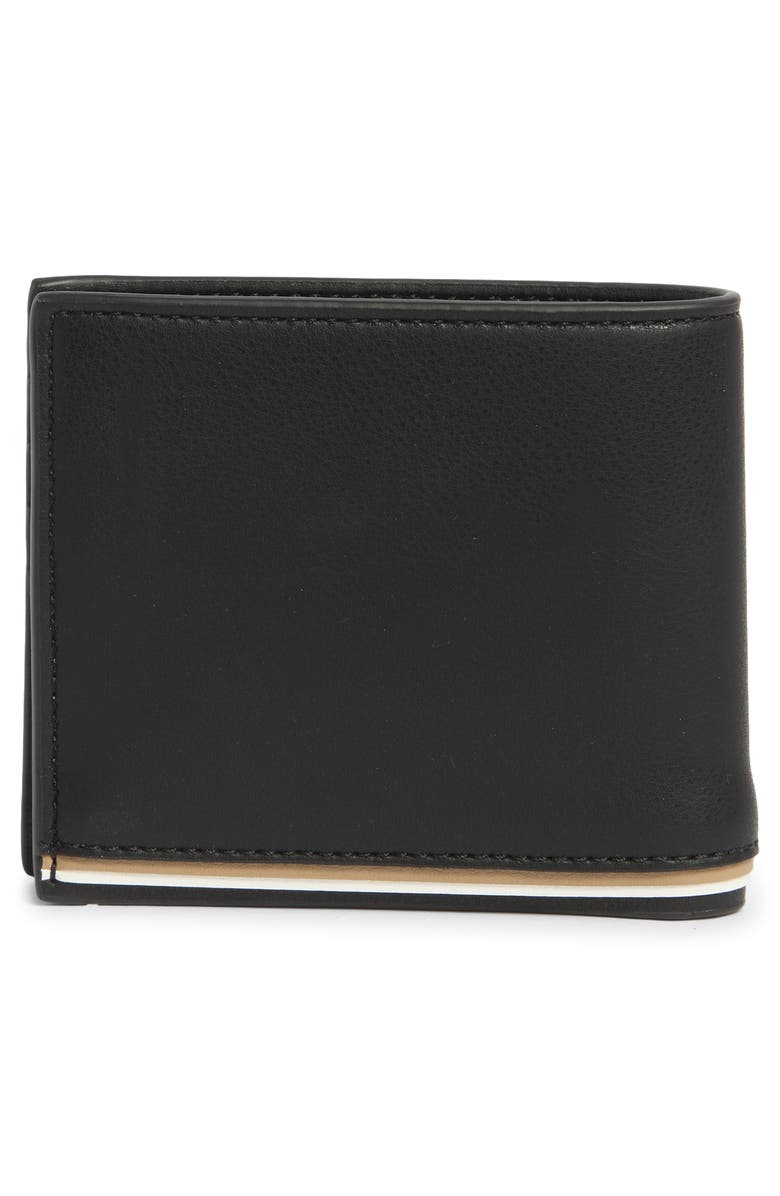 BOSS Ray Slim Bifold Wallet, Alternate, color, Black