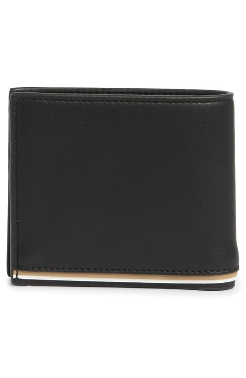 Hugo Boss Boss Ray Slim Bifold Wallet In Black