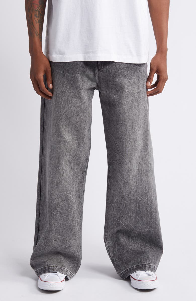 Elwood King Wide Leg Jeans, Main, color, 