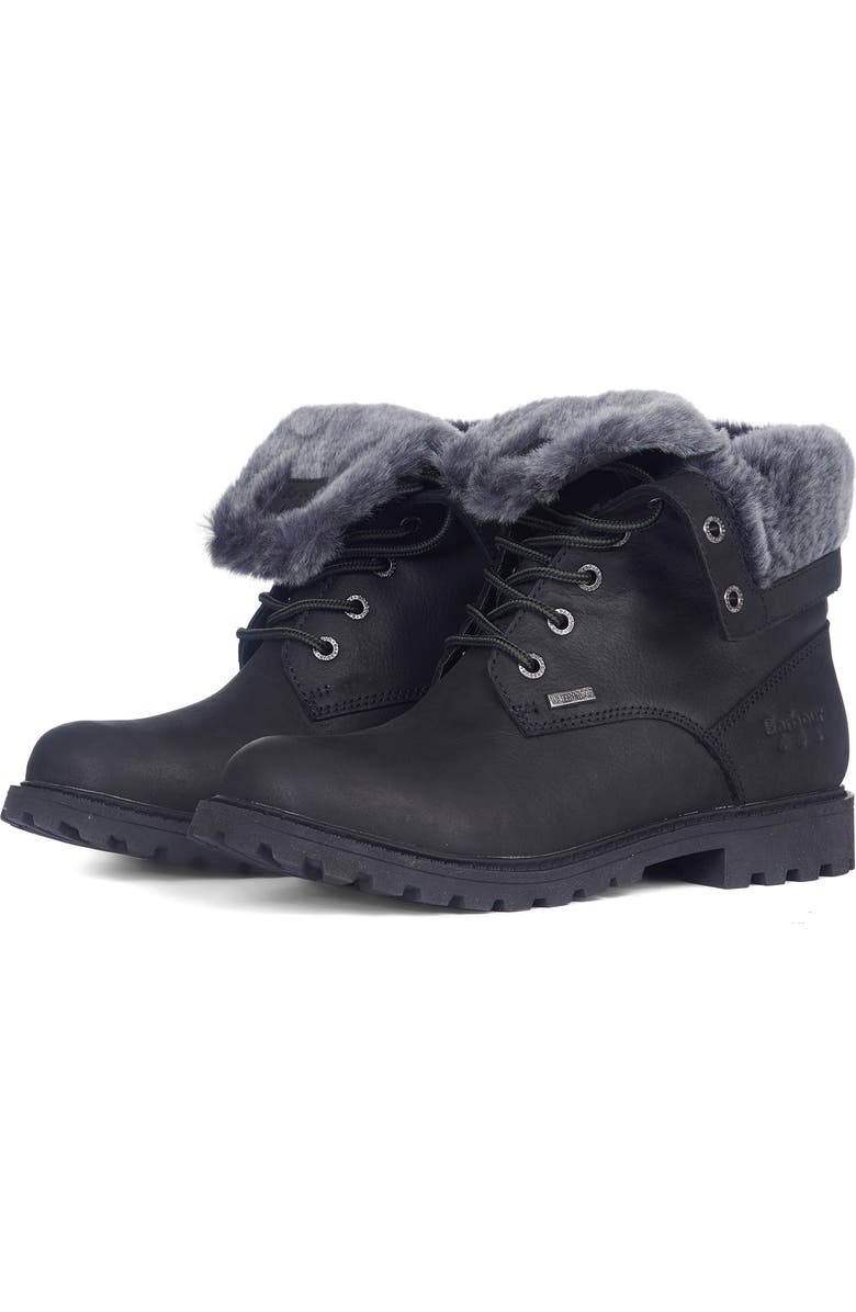 Barbour Hamsterly Faux Fur Lined Boot, Main, color,