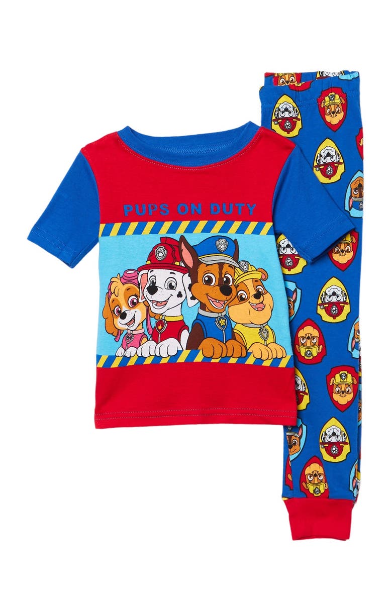 AME Paw Patrol Cotton Pajamas, Main, color,