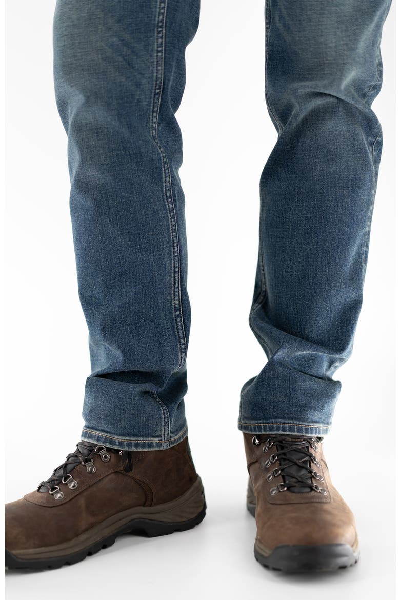 Slim Straight Leg Jeans, Alternate, color, BURKE