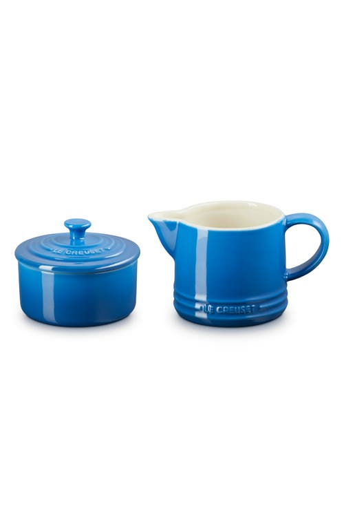 Le Creuset Stoneware Cream & Sugar Set In Marseille