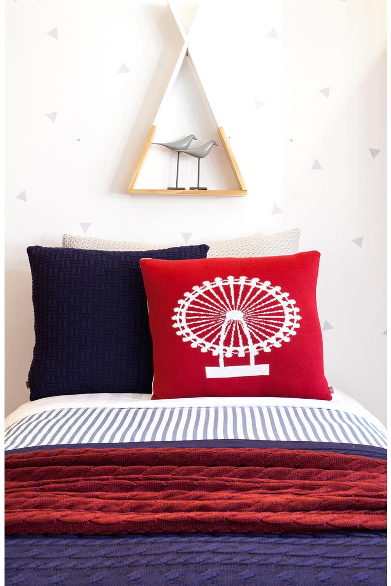 London Eye Accent Pillow, Alternate, color, MULTI