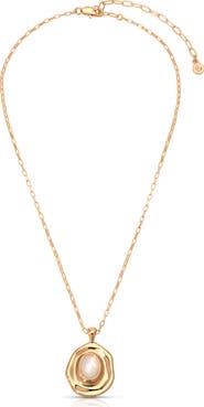 Ettika Seastone Pendant Necklace