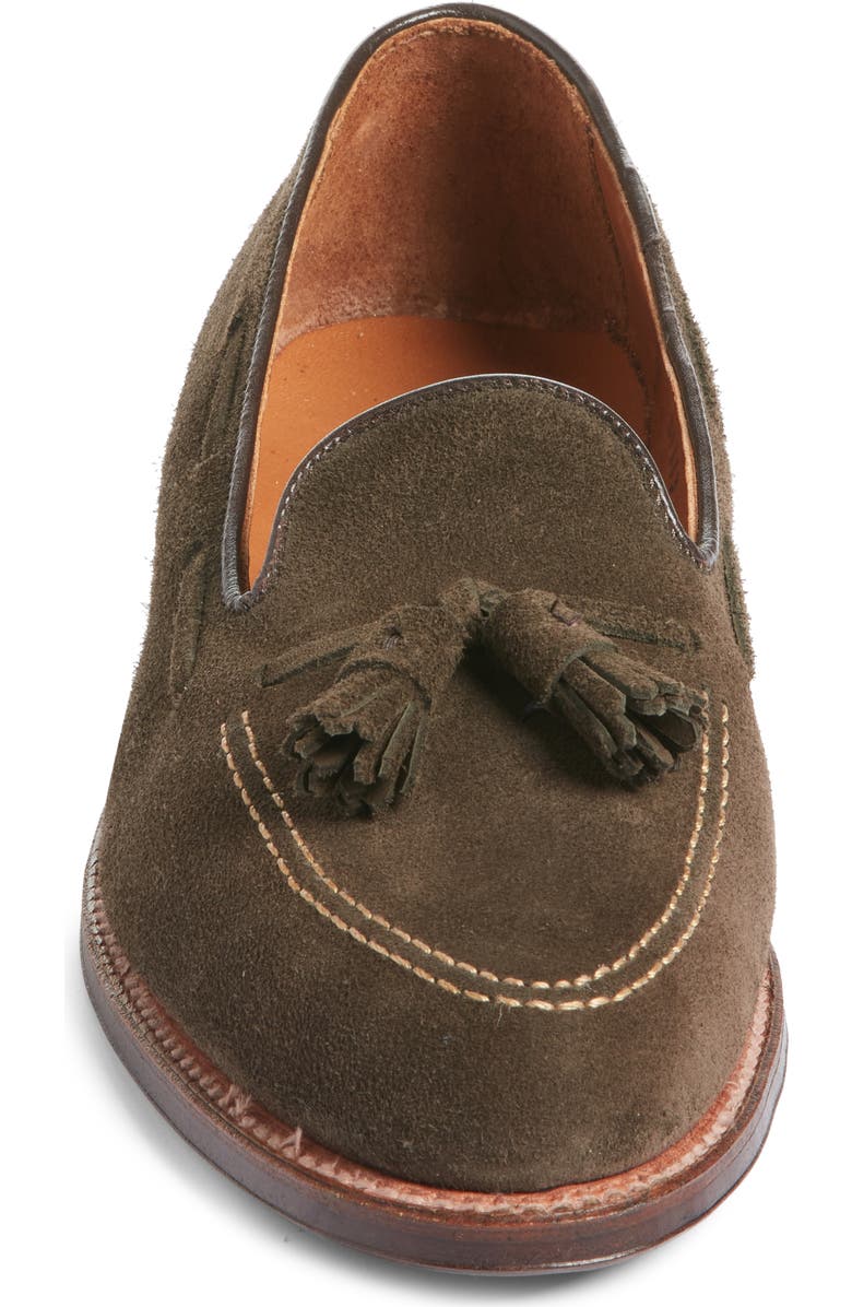 Alden Suede Tassel Loafer, Alternate, color,