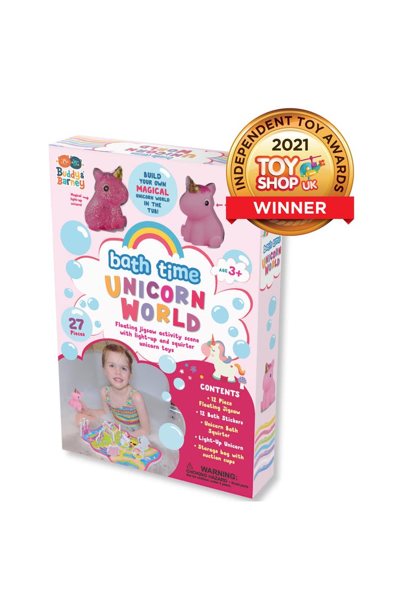 Buddy & Barney Bath Time Unicorn World Activity Set 27Pc Kids 3+, Alternate, color, Multicolored