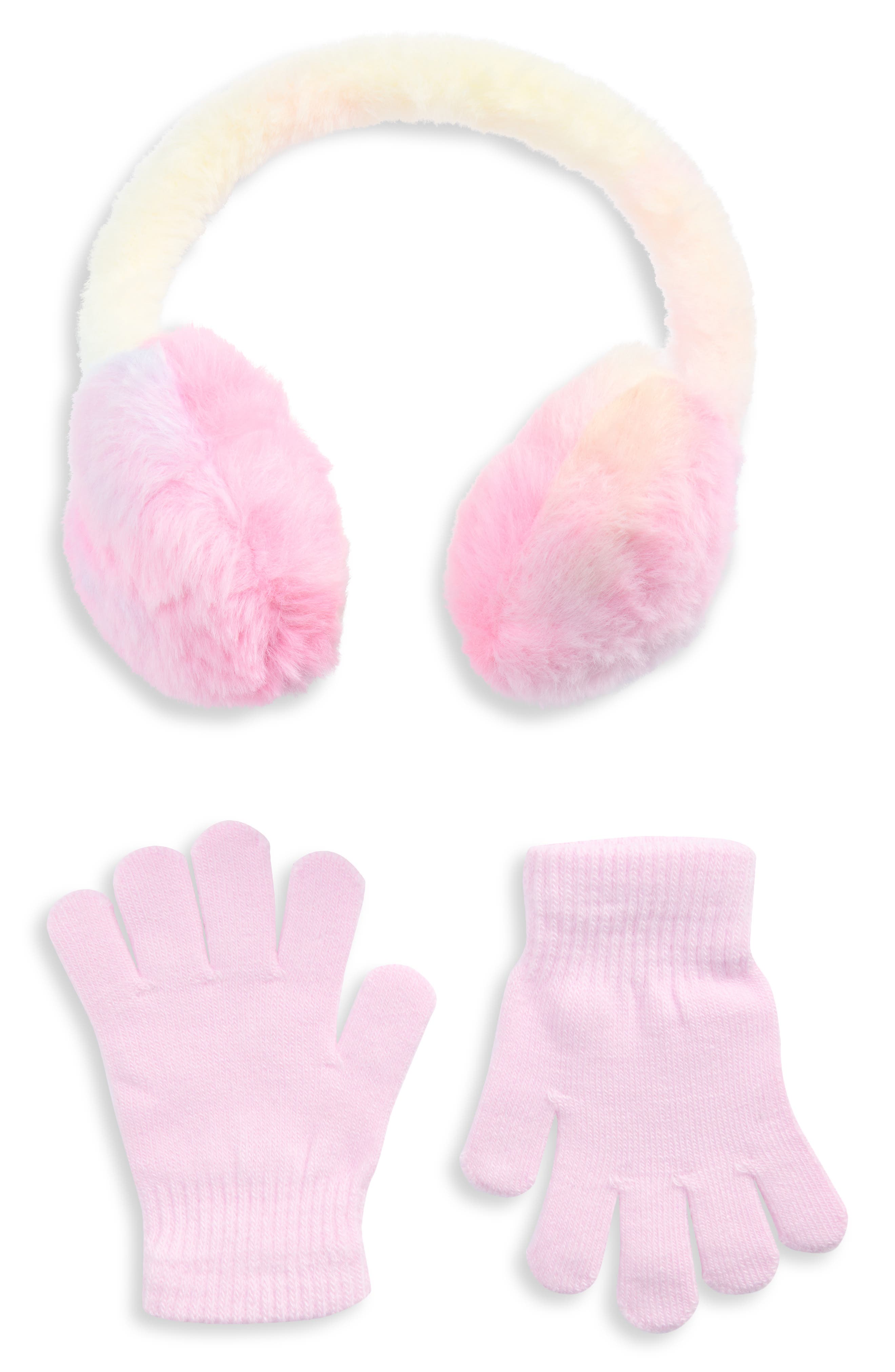 Kids' Tie Dye Earmuffs & Gloves Set