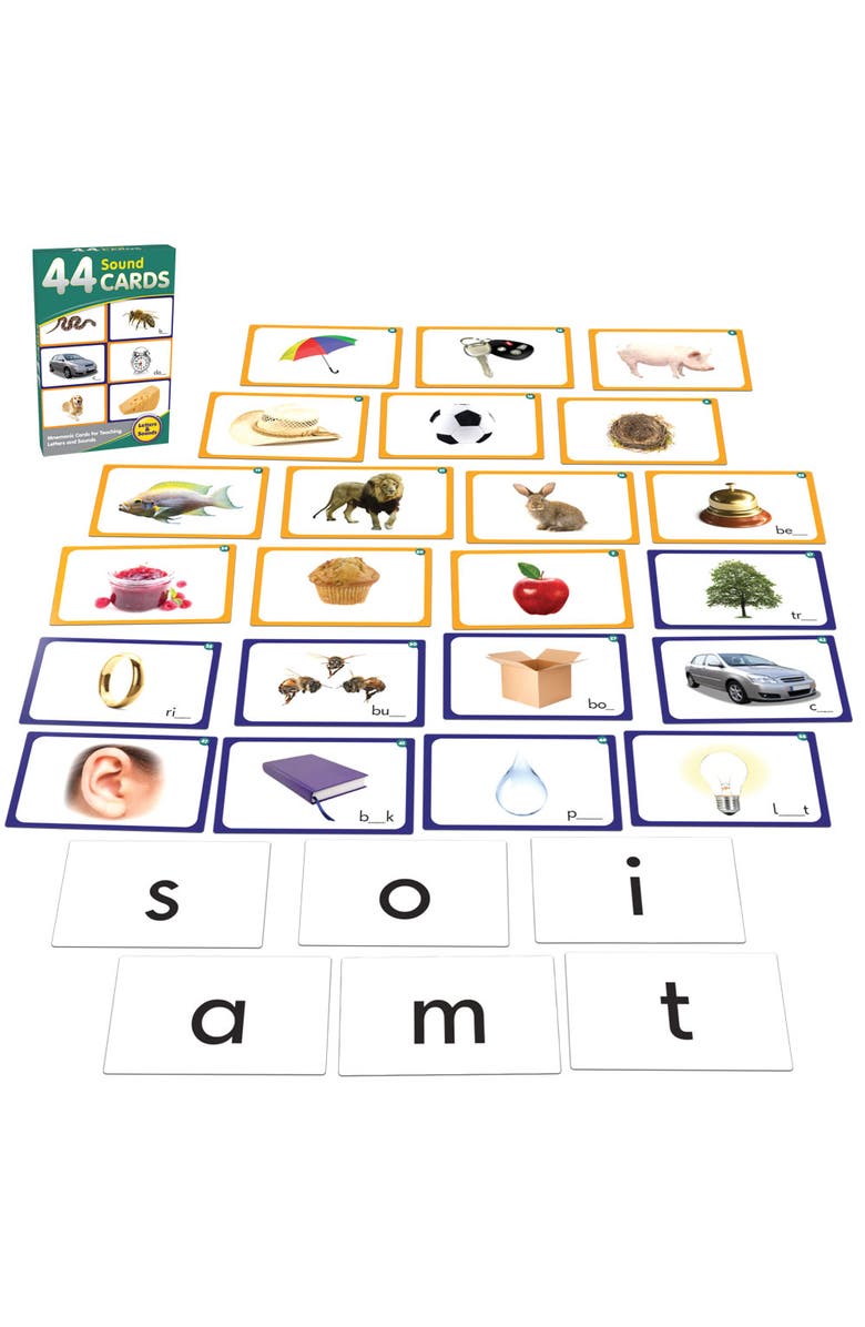 Junior Learning 44 Sound Cards, Alternate, color, 