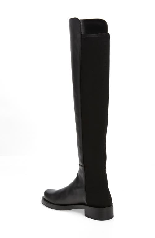 Stuart Weitzman 5050 Boots In Fabric And Nappa Leather