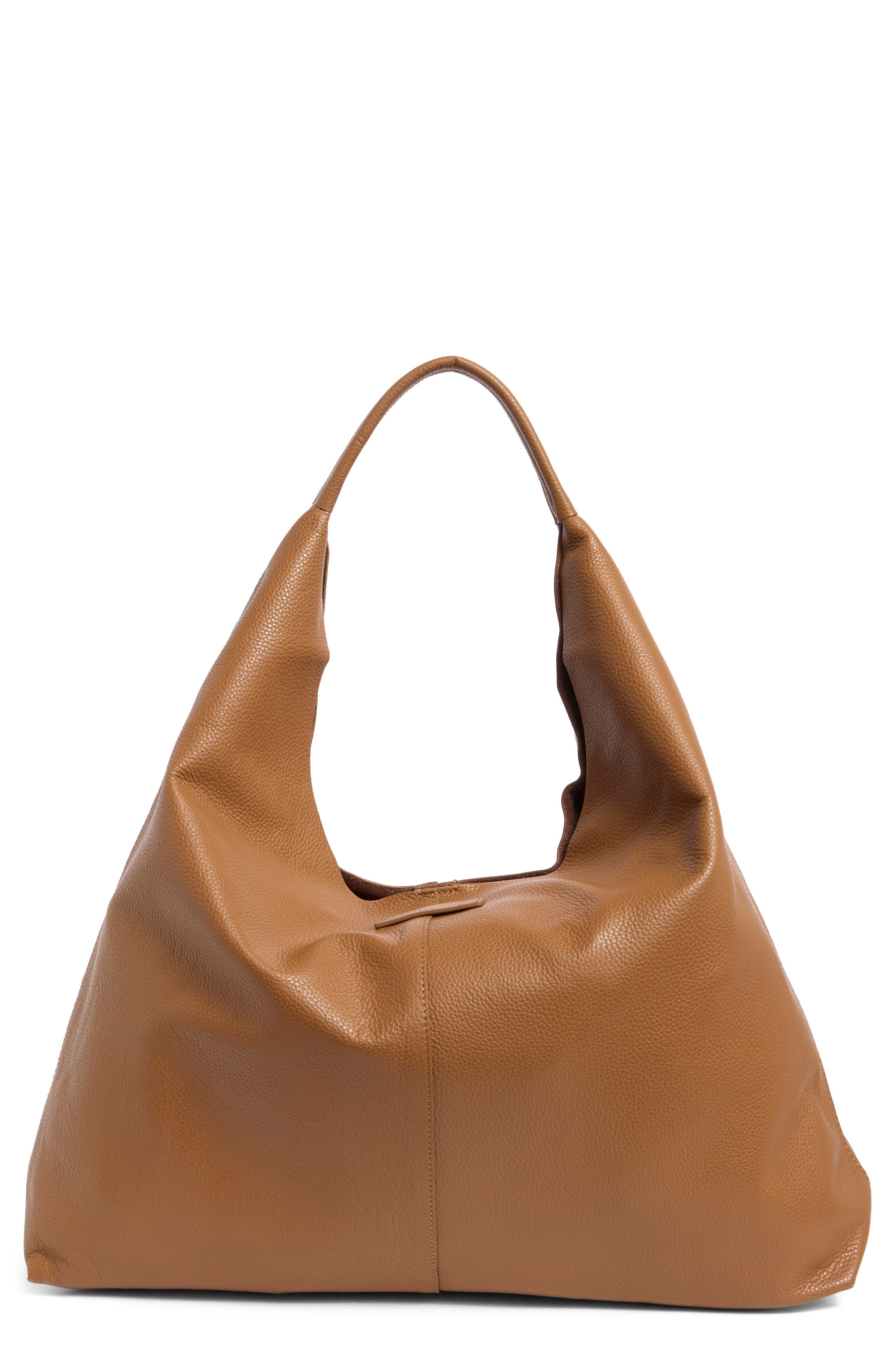 Kurt Geiger London Violet Leather Hobo Bag, Main, color, 