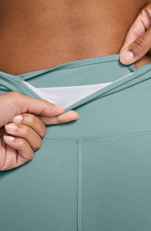 Nike Dri-fit One High Waist 7/8 Leggings In Green