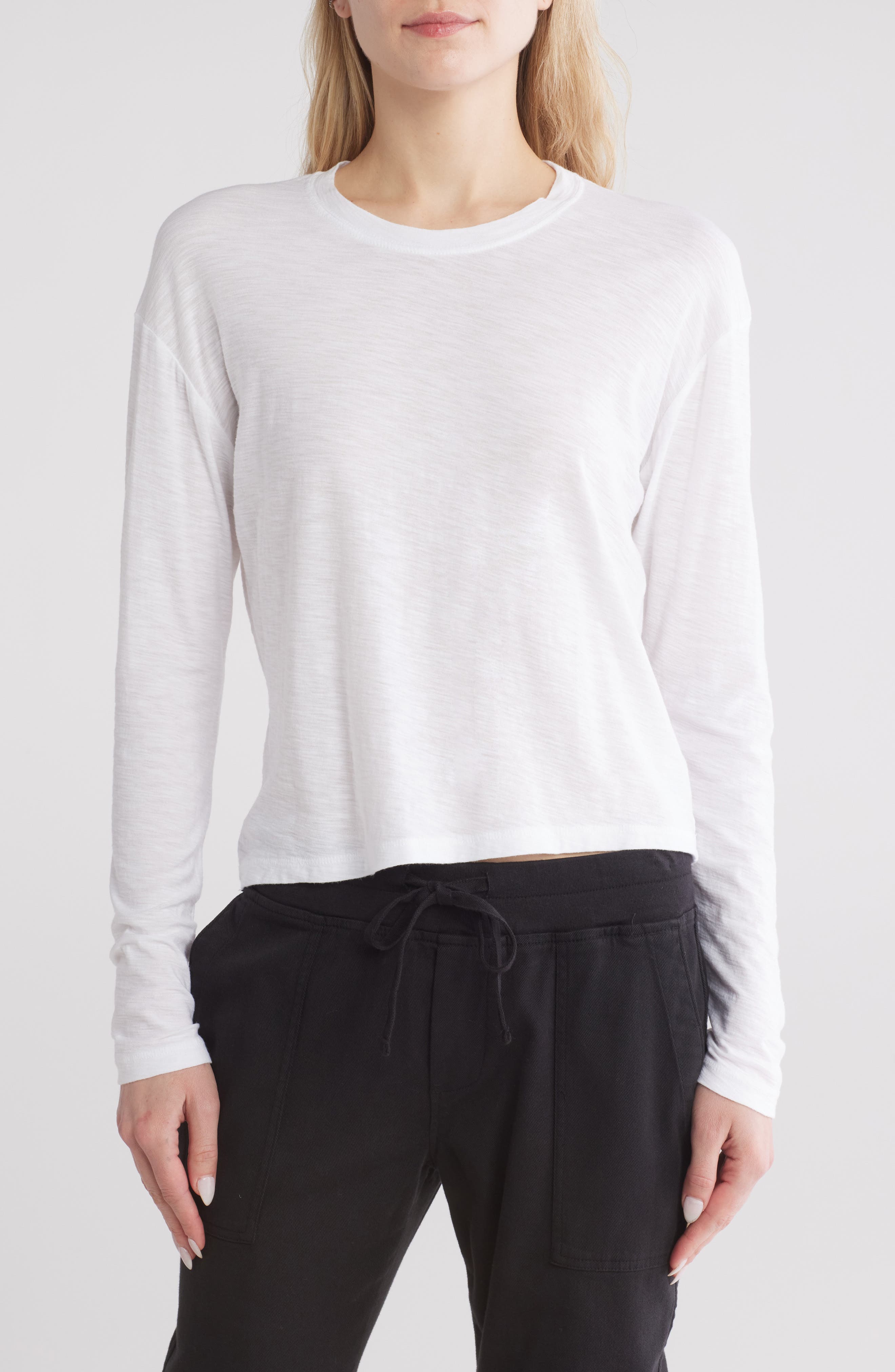 James Perse Boxy Long Sleeve T-Shirt