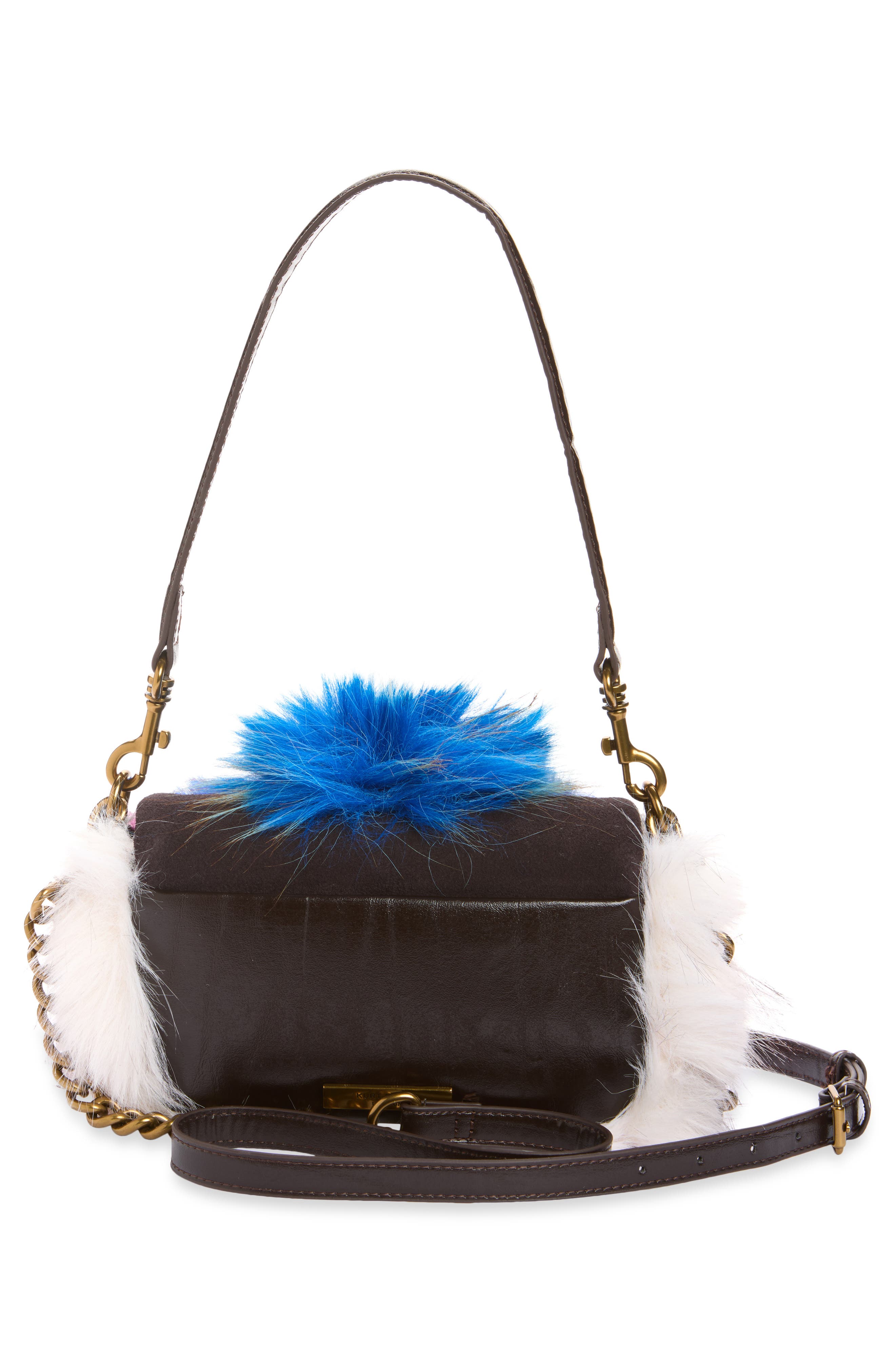 Mini Oxford Mascot Leather Bag, Alternate, color, OPEN MISCELLANEOUS