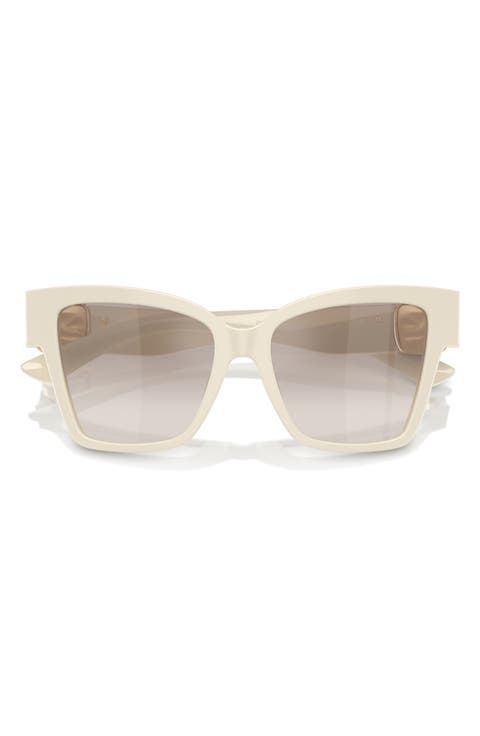 54mm Gradient Square Sunglasses