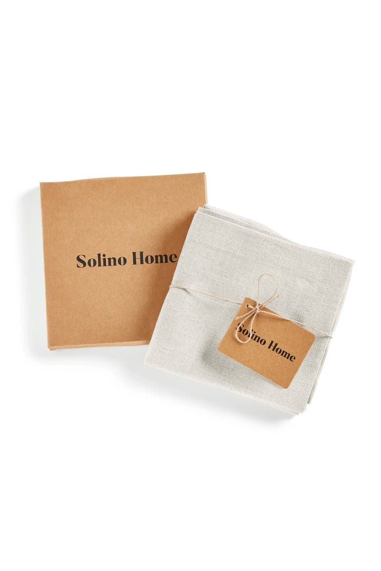 Linen Wash Cloths, Bath 12 x 12 in, Set of 3, Alternate, color, Light Natural
