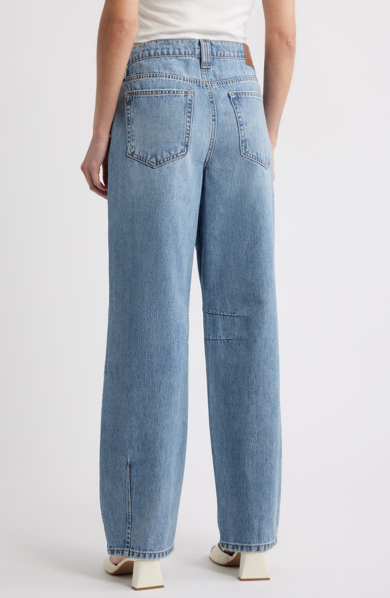 HIDDEN JEANS Darted Baggy Jeans, Alternate, color, Med.wash