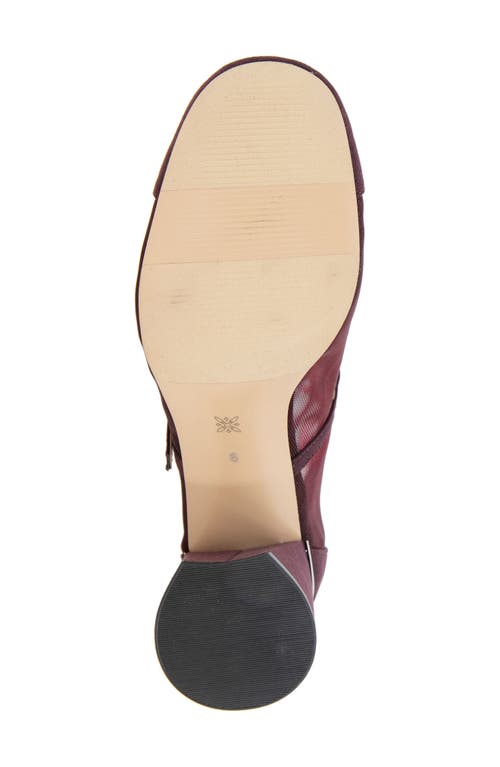 Bcbg Millie Mary Jane Pump In Burgundy