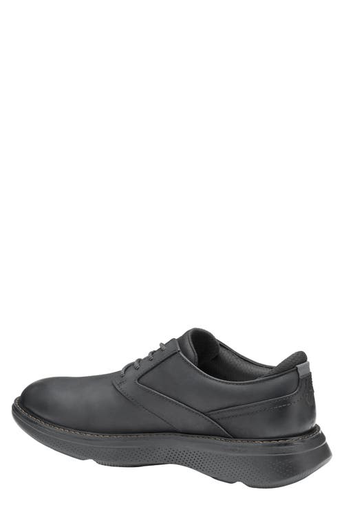 Johnston & Murphy Hayden Plain Toe Derby Sneaker In Black