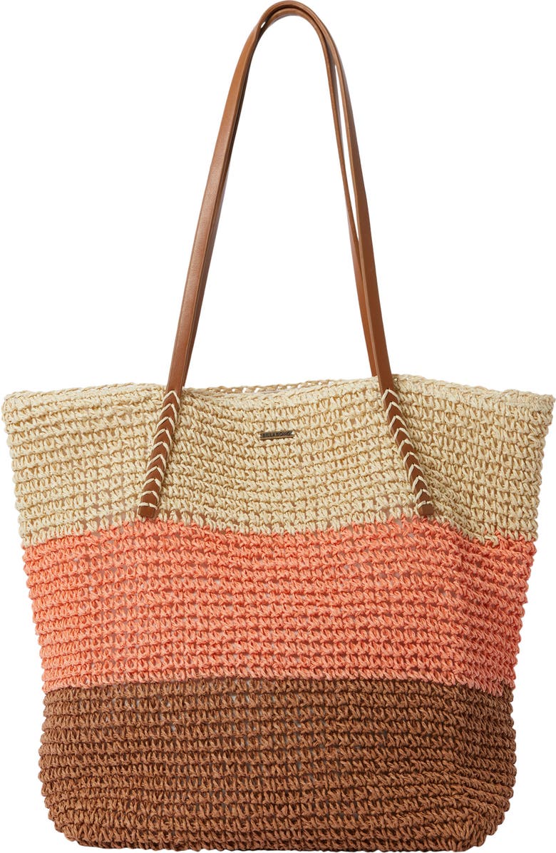 Billabong Perfect Find Straw Bag, Main, color,