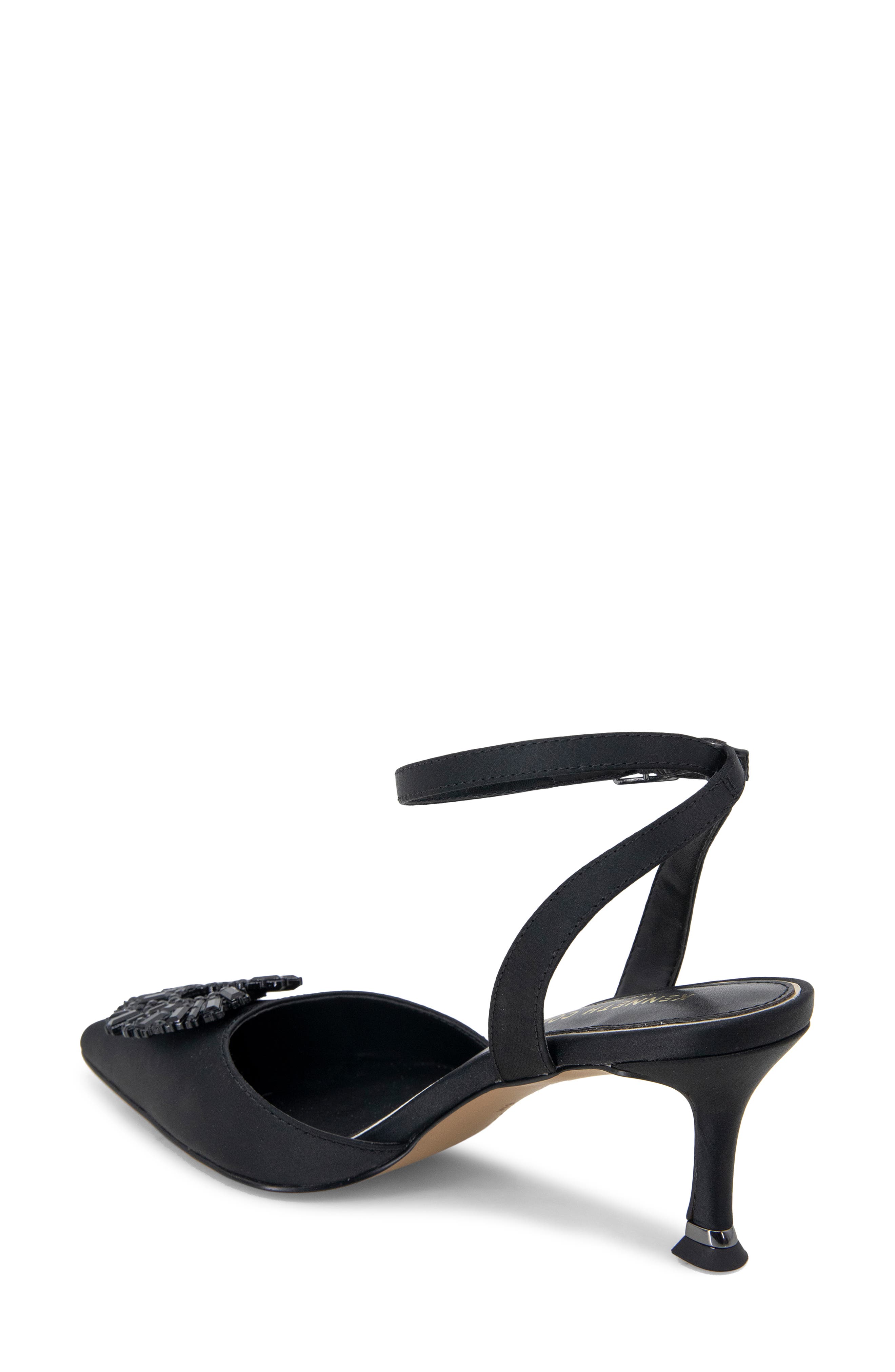 Kenneth Cole New York Umi Starburst Ankle Strap Pointed Toe Pump, Alternate, color, 