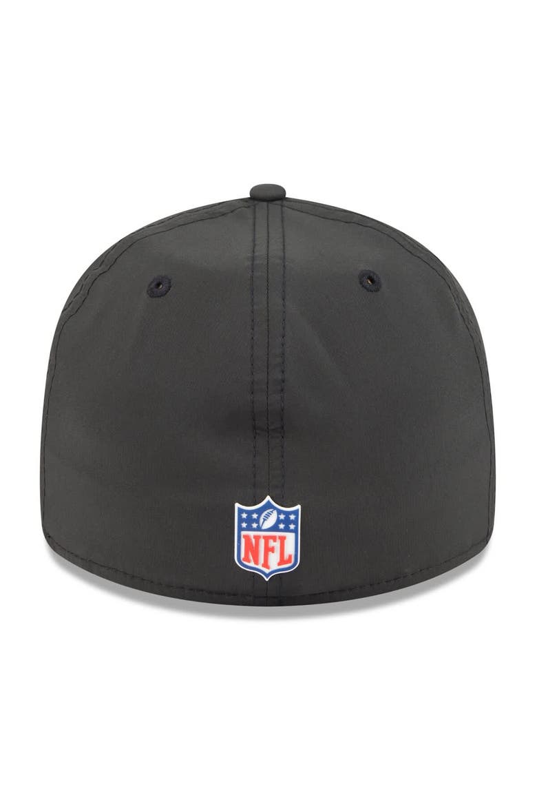 Men's New Era Black Baltimore Ravens 2025 Sideline  Retro Crown 59FIFTY Fitted Hat, Alternate, color, Black