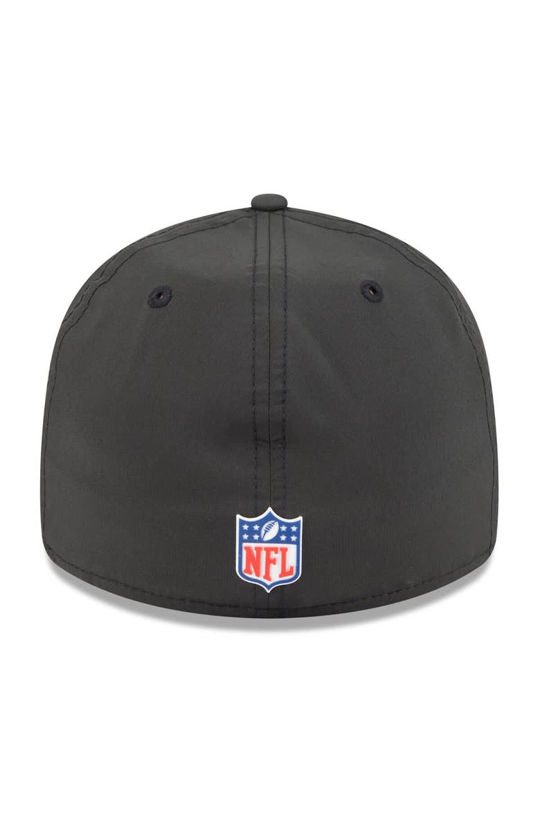 New Era Men's New Era Black Baltimore Ravens 2025 Sideline  Retro Crown 59FIFTY Fitted Hat, Alternate, color, Black