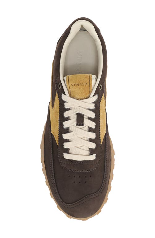 Vince Palisarner Low Top Sneaker In Brown