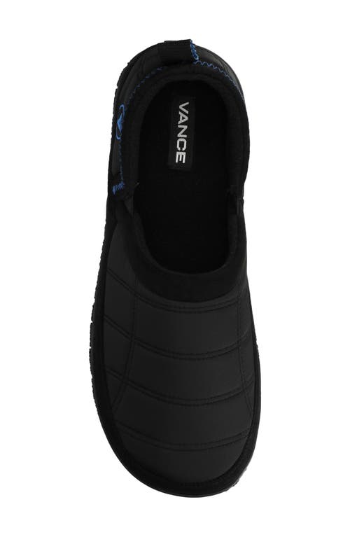 Vance Co. Vance Co Jared Faux Fur Lined Slipper In Black