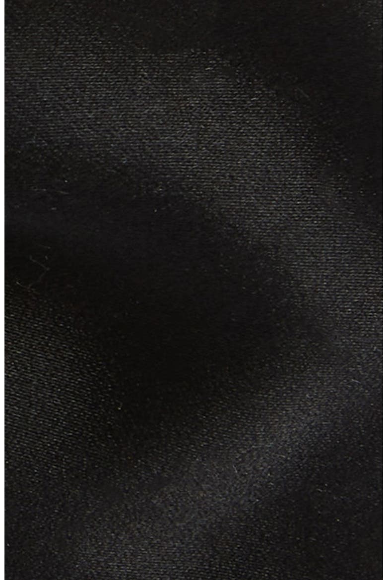 Pre-Tied Silk Bow Tie, Alternate, color, BLACK