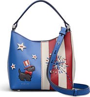Radley Fireworks And Stripes Small Open Top Crossbody Bag
