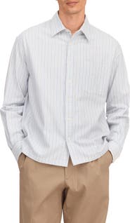 NN07 Deon Striped Organic Cotton Shirt