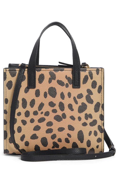 Marc Jacobs Cheetah Bold Mini Grind Tote Bag In Multi