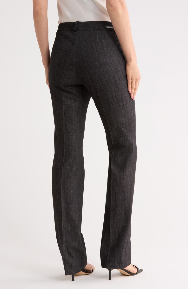 Longchamp Palais Royal Pants, Alternate, color, Black