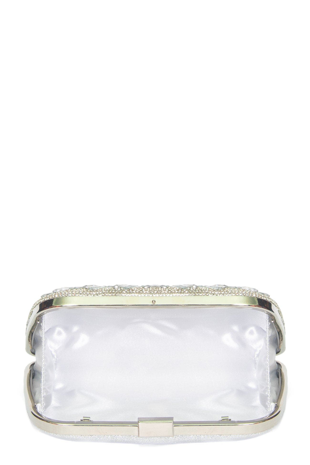 Luna Clutch, Alternate, color, SILVER