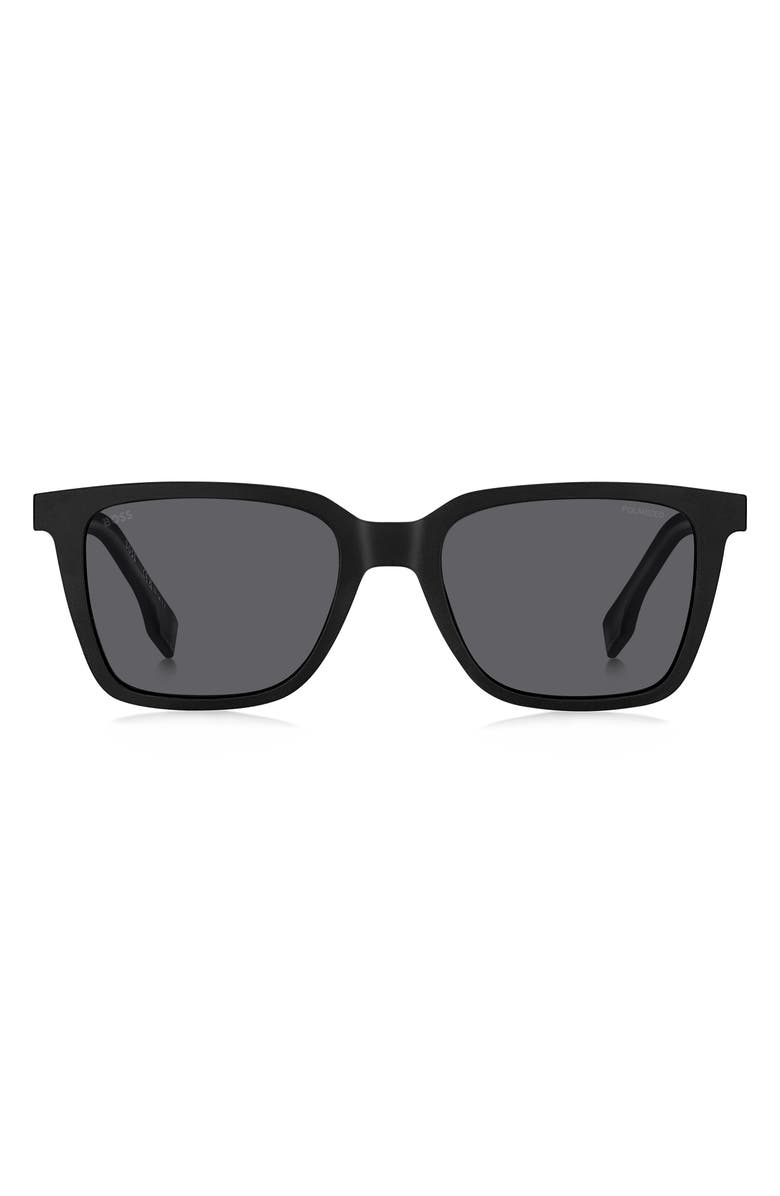 BOSS 53mm Square Sunglasses, Main, color, 