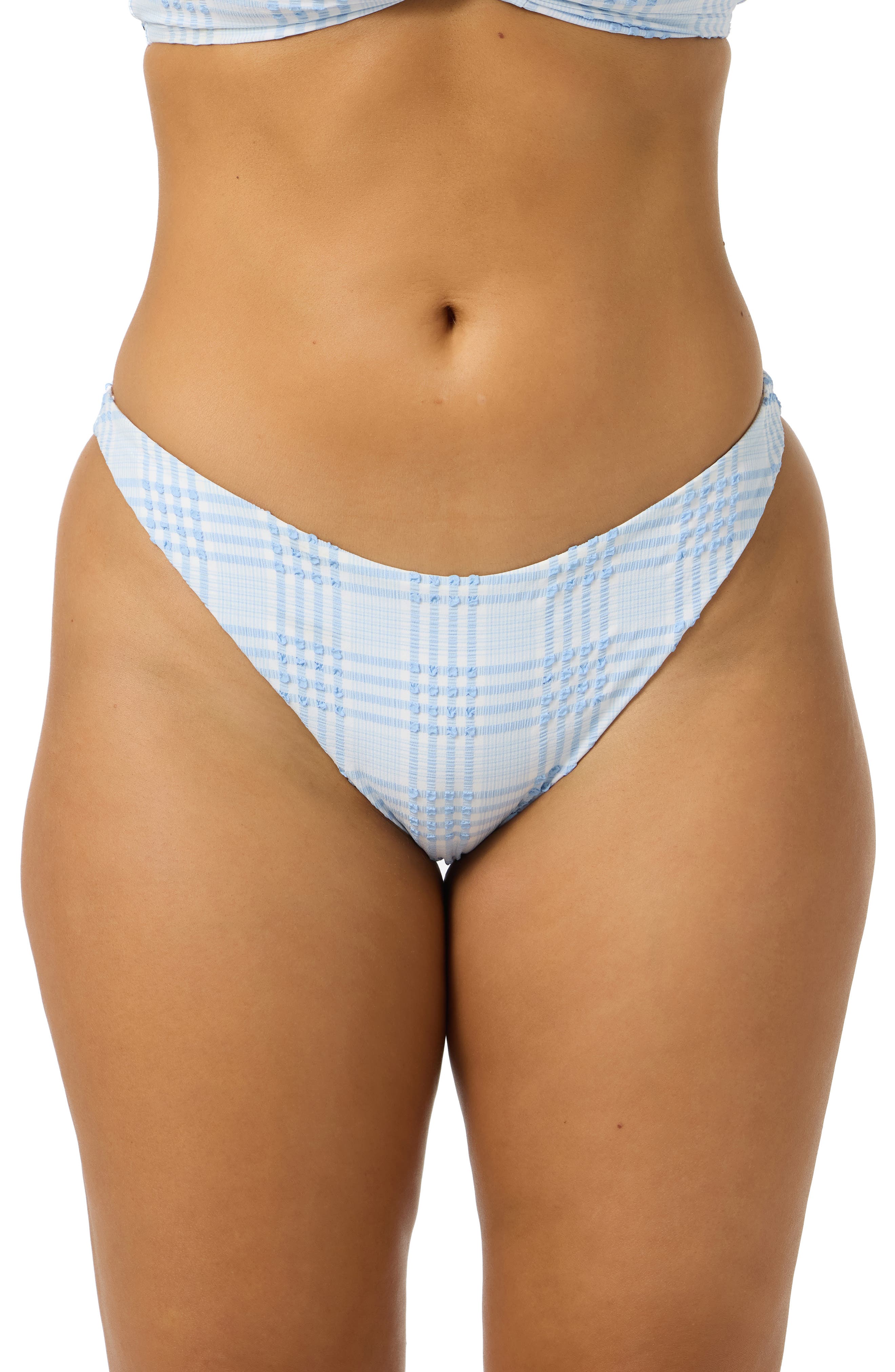 O'Neill Catamaran Plaid Flamenco Bikini Bottoms