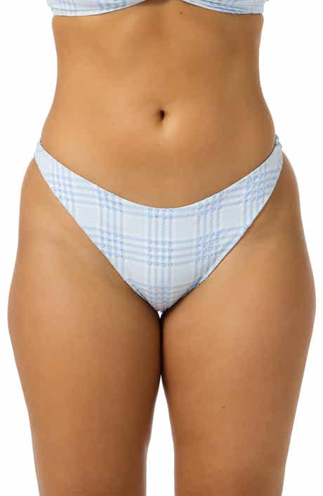 O'Neill Catamaran Plaid Flamenco Bikini Bottoms
