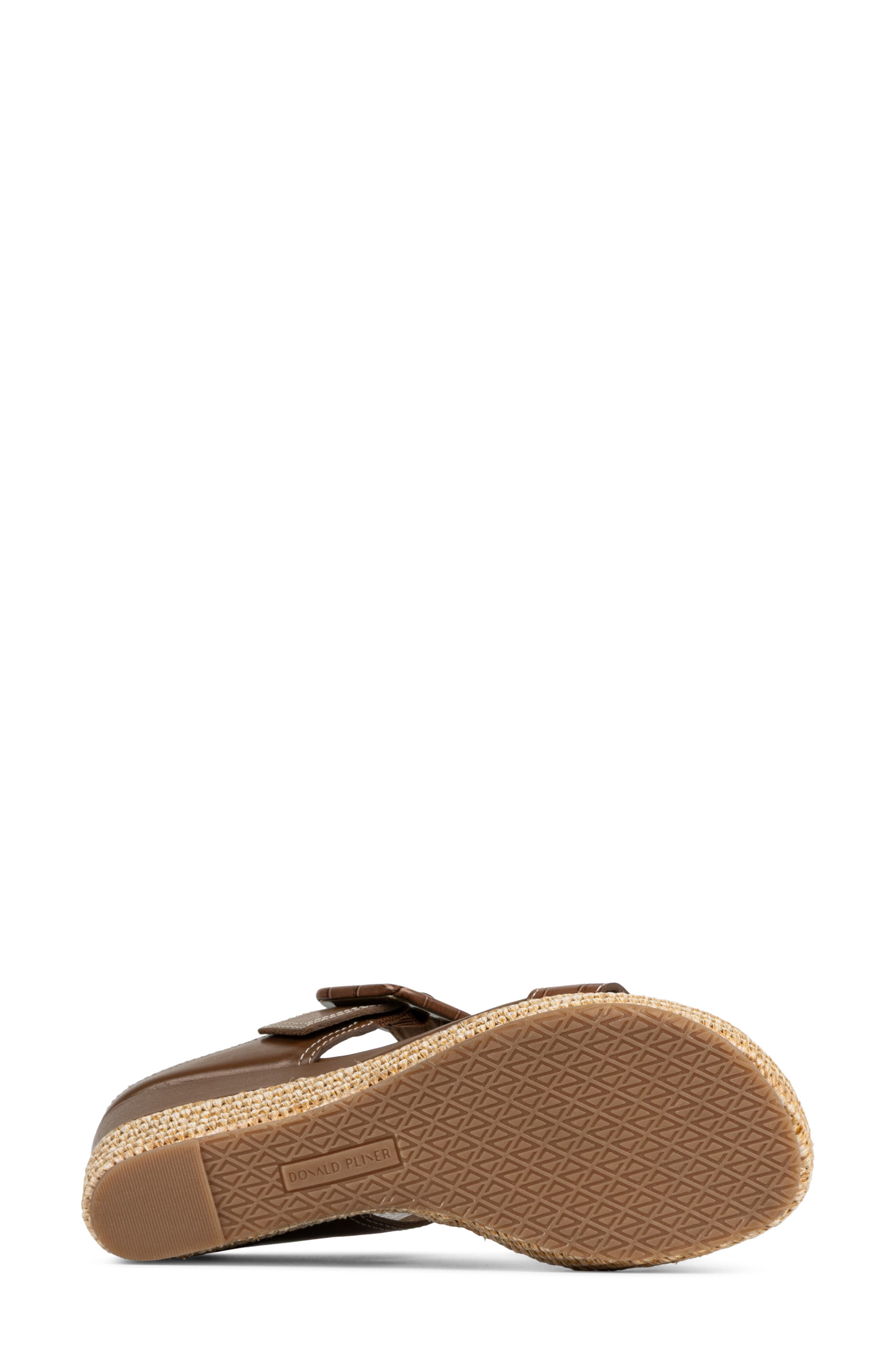 Donald Pliner Gizelle Platform Wedge Sandal, Alternate, color, Saddle