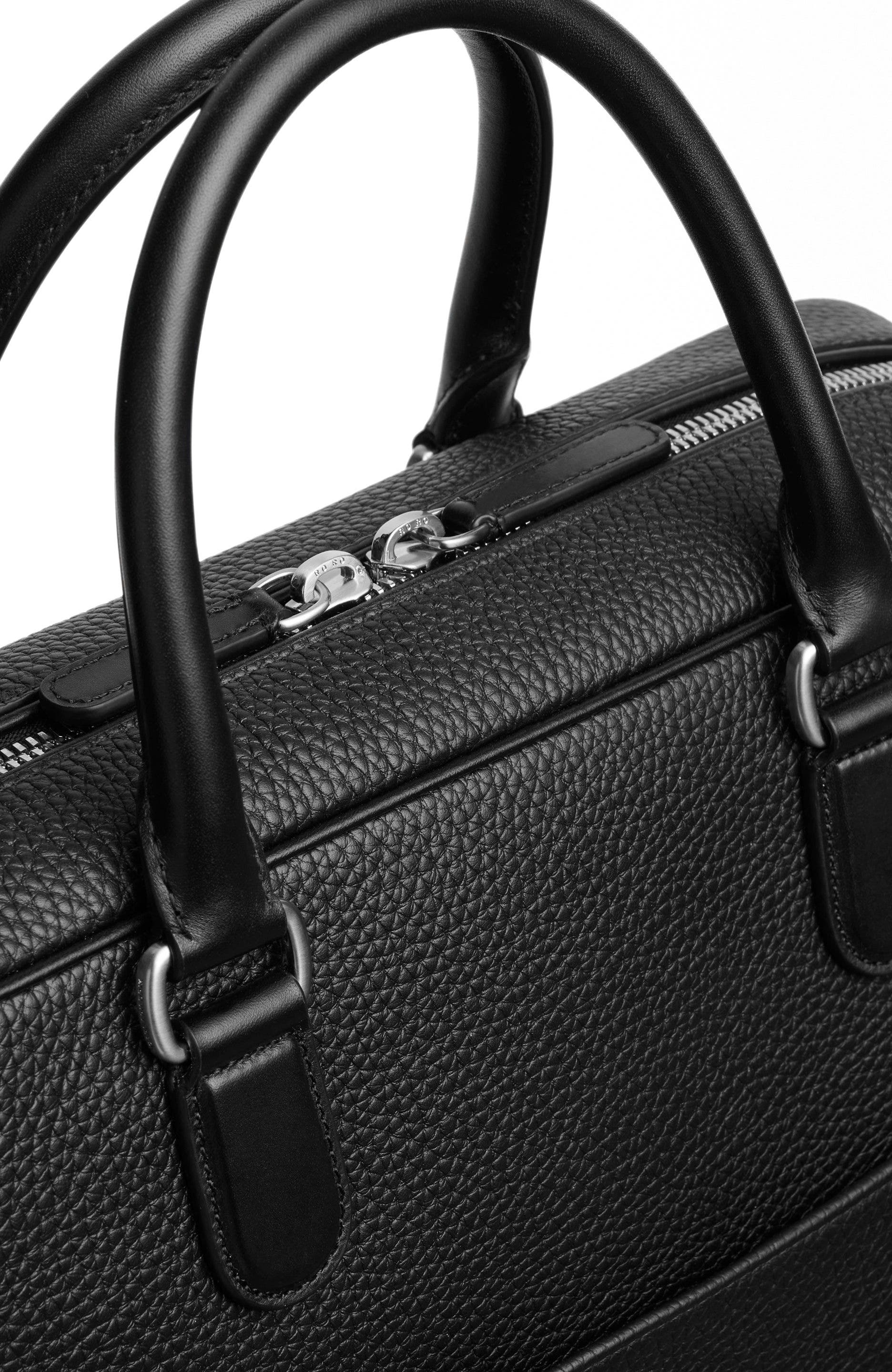 Dunloe Briefcase, Alternate, color, Black