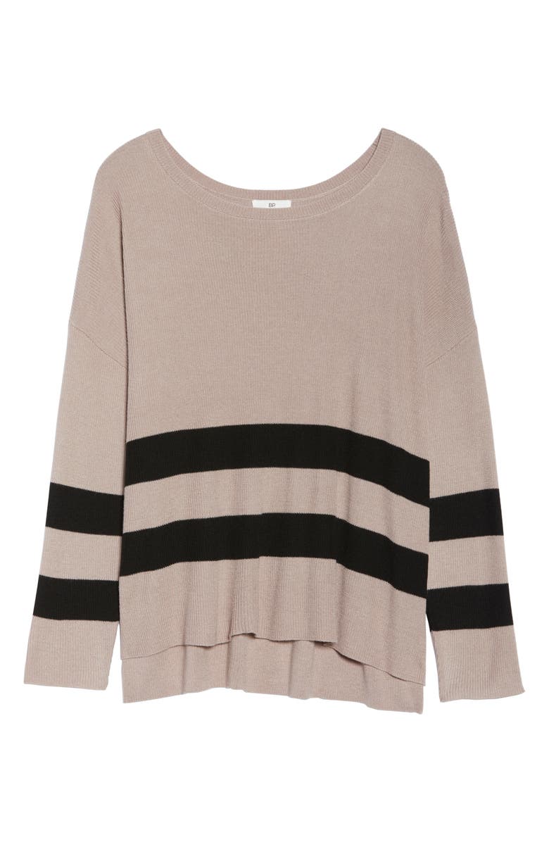 BP. Varsity Stripe Sweater, Alternate, color, 
