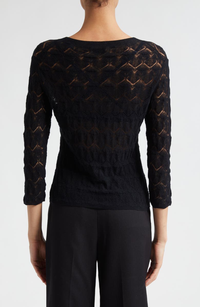 Vince Long Sleeve Cotton Lace Top, Alternate, color, 