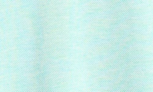 Vineyard Vines Kids' Edgartown Piqué Performance Polo In Aqua Haze