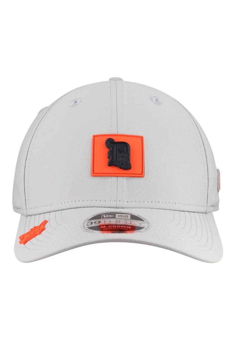New Era Men's New Era  Gray Detroit Tigers 2026 Clubhouse Alternate 39THIRTY Flex Hat, Alternate, color, Gray