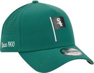 New Era Men's New Era  Green Chicago White Sox Pin Seeker 9FORTY A-Frame Adjustable Hat