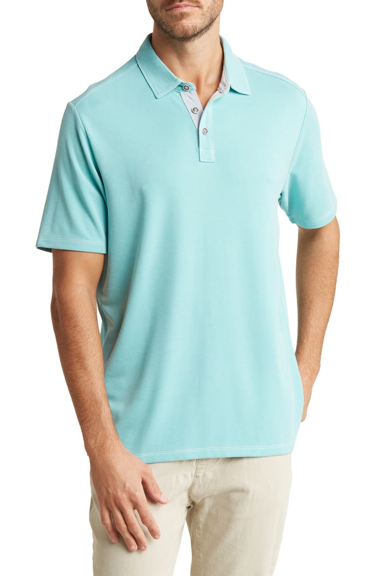 Shoreline Surf Polo, Main, color, AZUL MAR