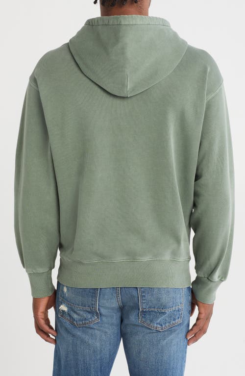 Carhartt Green Hoodie In Cotton With Logo In Green