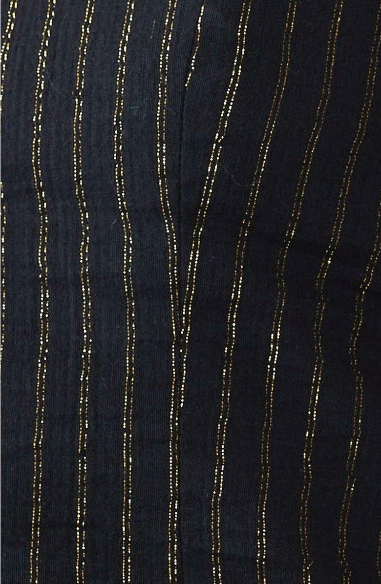 Eddy Michelle Top, Alternate, color, Black Lurex Stripe